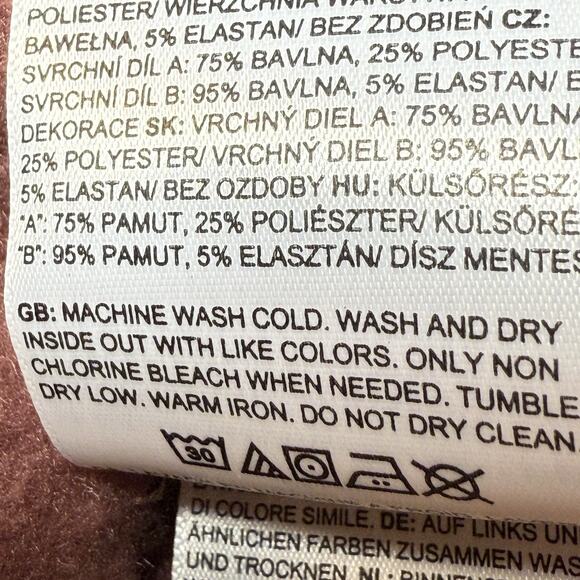 The North Face Plum Sweatshirt Never Stop Exploring Sz S Womens Mountain Range - Picture 7 of 7